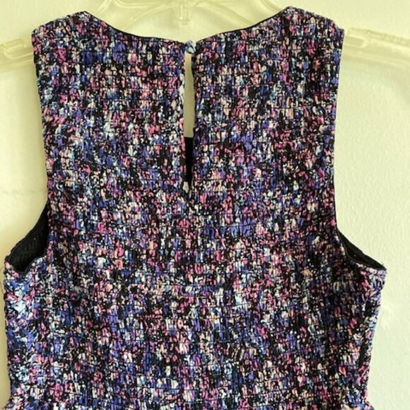 PRINCESS VERA WANG Floral Smocked Babydoll Tiered Dress Purple Blue Ju… - Picture 10 of 16